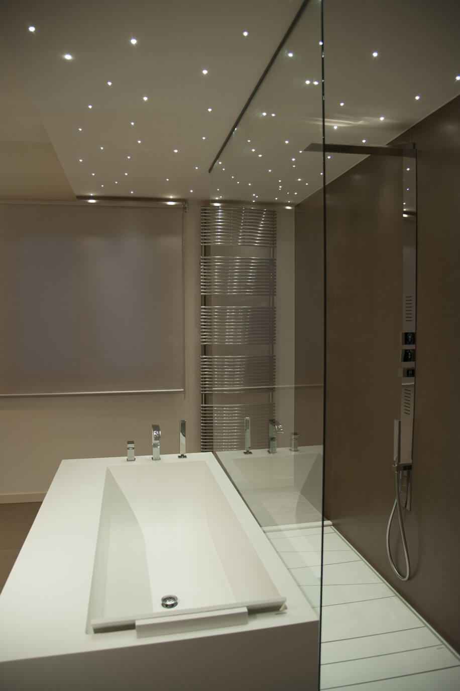 Corian in bagno elegante