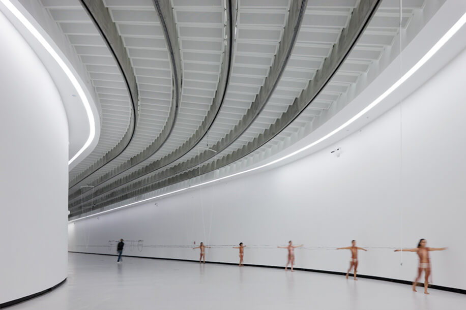 Flussi, percorsi al MAXXI, Roma, Zaha Hadid.