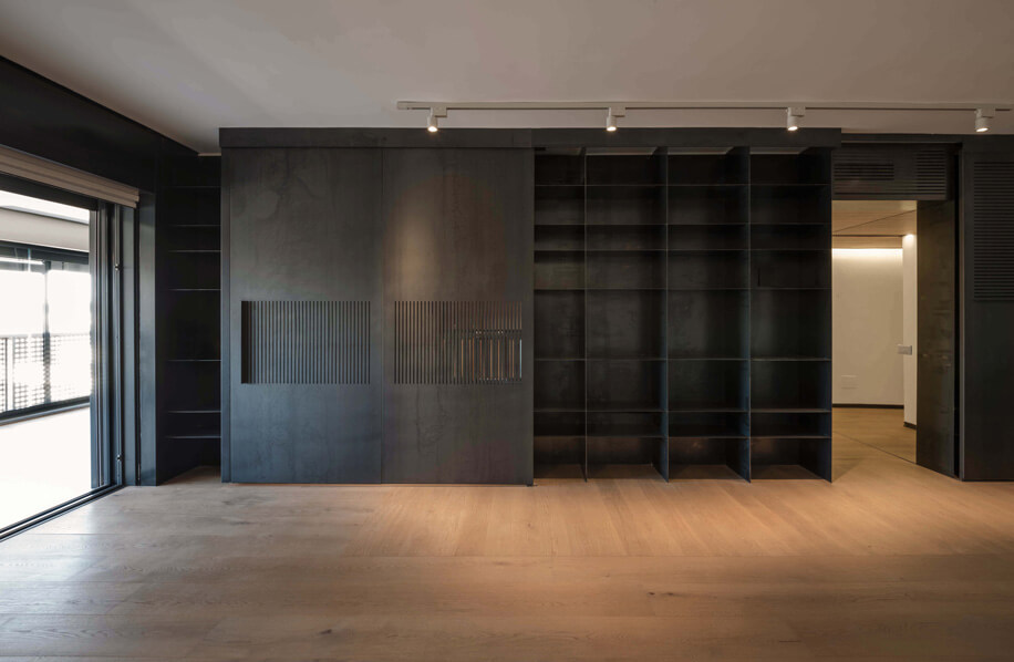 La metamorfosi di un interno in Casa al Portonaccio_Na3 Architetti, Nicola Auciello 2017.