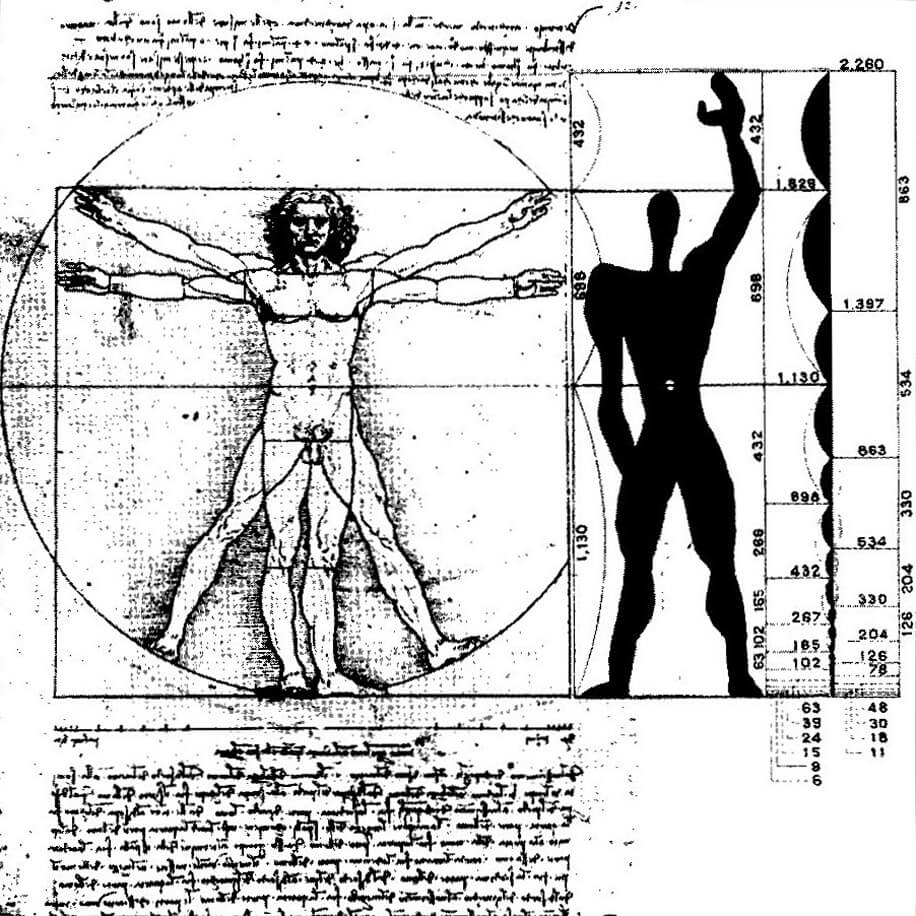 A MISURA D’UOMO, L’armonia secondo Leonardo e Le Corbusier.